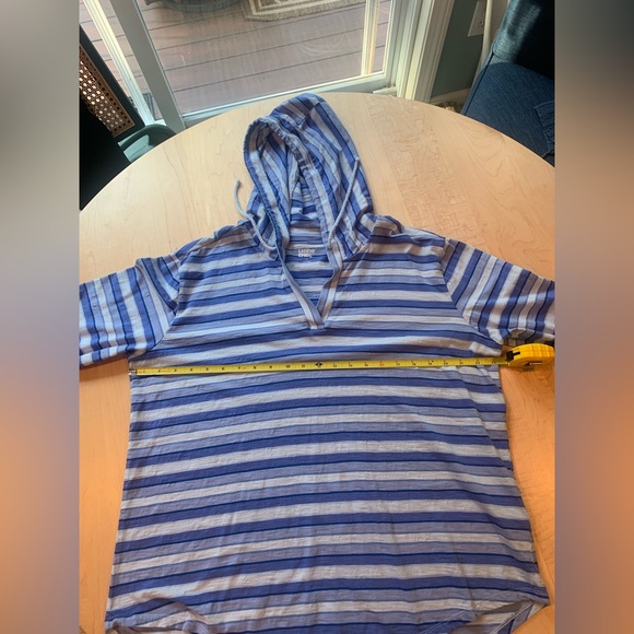 Lands’ End cotton hoodie size Large 14/16 - Picture 3 of 7